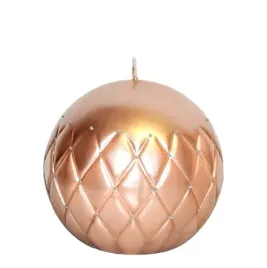 swieca-florencja-pikowana-rose-gold-kula-12cm