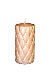 swieca-florencja-pikowana-rose-gold-h14cm