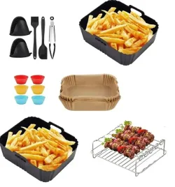 duzy-silikonowy-zestaw-akcesoriow-do-airfryer