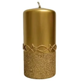 swieca-pienkowa150-70-glitter-decor-metalik-zlota