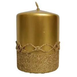 swieca-pienkowa-100-70-glitter-decor-metalik-zlota