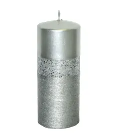 swieca-queen-evo-walec-srebrny-h18cm-nowosc