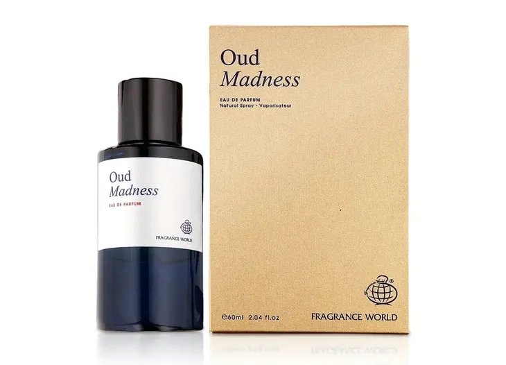 Fragrance World Oud Madness Arabskie Perfumy Dla Kobiet i Mężczyzn 60 ml ED