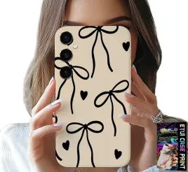 etui-do-samsung-galaxy-a05s-bezowe-kokardki-wstazka-modne-wzory