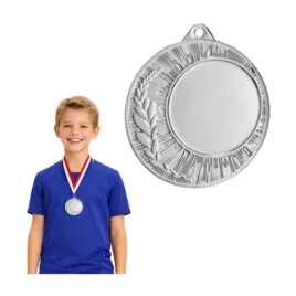 srebrny-medal-ii-miejsce-40mm-medal-sportowy-emblemat-wstazka-11mm-gratis