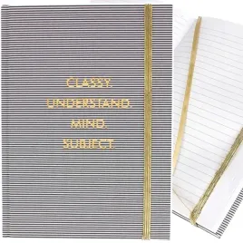 notes-z-gumka-a5-80k-klasyczny-szaro-zloty