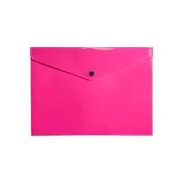 teczka-koperta-a4-pp-neon-rozowy-biurfol