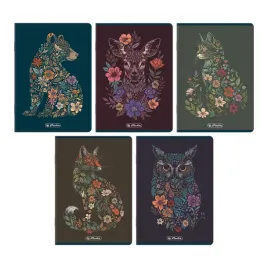 zeszyt-a5-w-linie-32-kartki-florimals-kratka-mix-zwierzeta-rosliny-1szt