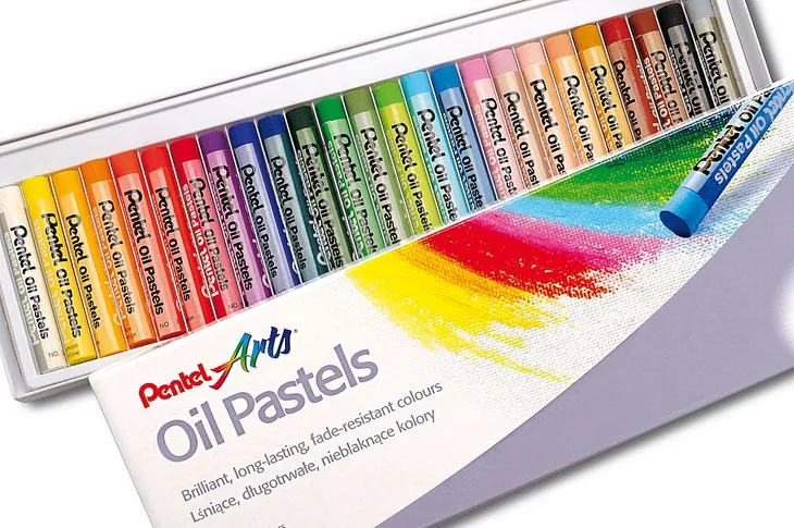 pastele-olejne-pentel-25-kolorow-stan-nowy