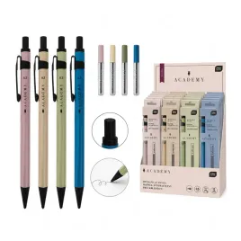 olowek-automatyczny-academy-05-mm-z-gumka-i-wkladami-szkolny-biurowy-hb