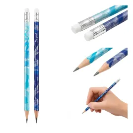 olowek-z-gumka-arctic-ergonomiczny-trojkatny-mix-niebieski-hb-1-szt