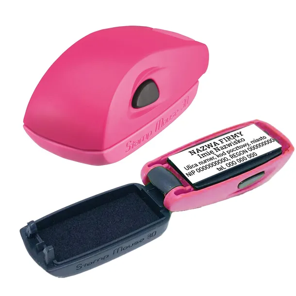 Pieczątka kieszonkowa Colop Mouse 30 47x18mm PROJEKT + GUMKA
