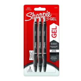 dlugopisy-zelowe-czarne-sharpie-s-gel-07mm-3szt