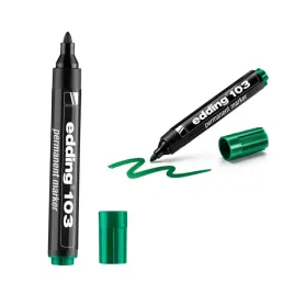 marker-permanentny-okragla-koncowka-edding-103-zielony-odporny-na-scieranie