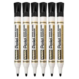 marker-suchoscieralny-pentel-mw85-czarny-6-sztuk