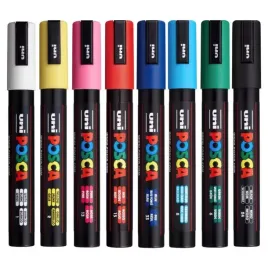 zestaw-markerow-dekoracyjnych-uni-posca-mazaki-8-sztuk-pisakow-pc-5m