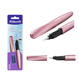pioro-wieczne-pelikan-twist-p457-m-girly-rose-rozowe-z-nabojami-szkolne