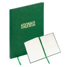 kronika-a4-ksiega-pamiatkowa-z-bialymi-kartkami-120-kartek-zielona