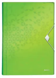 teczka-z-gumka-a4-leitz-zielona-z-6-przegrodkami-leitz