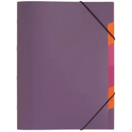 teczka-segregujaca-a4-trend-z-gumka-5czesciowa-pp-jasnofioletowa-p4180312