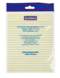 bloczek-samoprzylepny-donau-150x203mm-w-linie-1x50-kart-75gsm-zolty