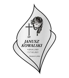 tabliczka-na-grob-krzyz-nagrobek-grawer-laminat-srebrna-257-x-20-cm