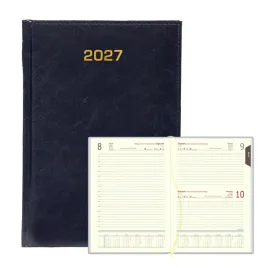 kalendarz-ksiazkowy-2027-dzienny-a5-baladek-granatowy-z-tasiemka