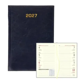 kalendarz-ksiazkowy-2027-tygodniowy-a6-baladek-granat-z-tasiemka-128-stron