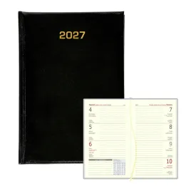 kalendarz-ksiazkowy-2027-tygodniowy-a6-baladek-czarny-z-tasiemka-128-stron