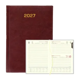 kalendarz-ksiazkowy-2027-dzienny-a5-baladek-bordowy-z-tasiemka