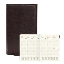 kalendarz-ksiazkowy-b5-tygodniowy-2027-czarny-elegancki-planer-biurowy