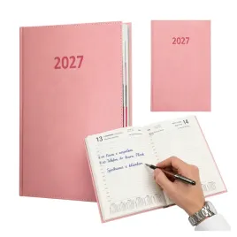 kalendarz-ksiazkowy-a4-dzienny-2027-pudrowy-roz-elegancki-biurowy-planer