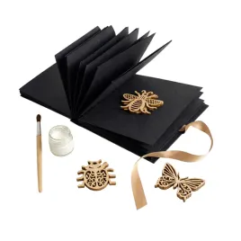 album-do-zdobienia-kraft-czarny-205x205mm-or-gratis-ozdoby-azurowe