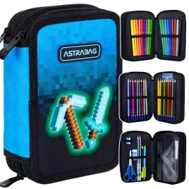 piornik-astra-jumbo-potrojny-z-wyposazeniem-astrabag-blue-pixel-dla-chlopca
