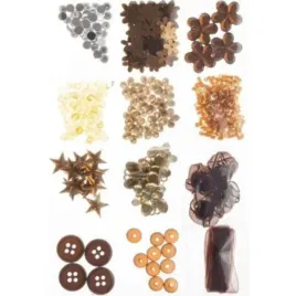 zestaw-kreatywny-zk40-brazowy-brewis-ozdobny-dekoracyjny-mix-12-wzorow