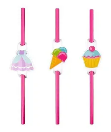slomki-happy-birthday-6-szt-20cm-rozowe