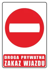 tabliczka-droga-prywatna-zakaz-wjazdu-a5-pcv