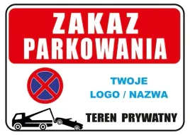tabliczka-informacyjna-a4-teren-prywatny-logo