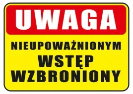 tabliczka-informacyjna-pvc-a5-nieupowaznionym-wstep-wzbroniony