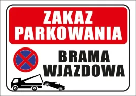 tabliczka-informacyjna-a3-zakaz-parkowania-zakaz-parkowania-brama-wjazdowa