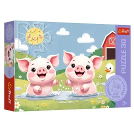 puzzle-30-el-wesole-zycie-na-wsi-trefl-dzien-dziecka-dzieciece-edukacyjne
