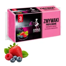 zmywaki-kuchenne-anna-zaradna-profilowane-o-zapachu-owocow-lesnych-3-szt
