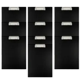 deska-z-klipem-a4-pvc-czarna-clipboard-zestaw-10-szt