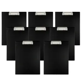 deska-z-klipem-a4-pvc-czarna-clipboard-zestaw-8-szt