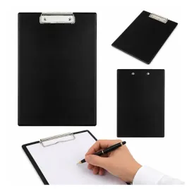 deska-z-klipem-a5-pvc-biurfol-czarna-clipboard-z-uchwytem-usztywnia-1-szt