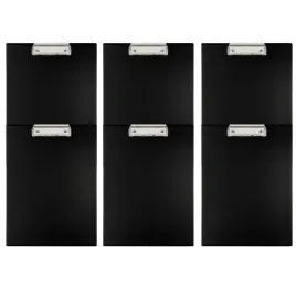 deska-z-klipem-a4-pvc-czarna-clipboard-zestaw-6-szt