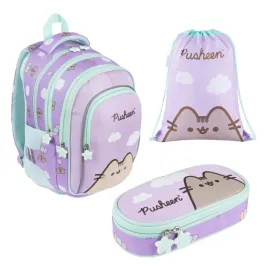 wyprawka-szkolna-3w1-plecak-4komorowy-worek-na-buty-piornik-pusheen-violet