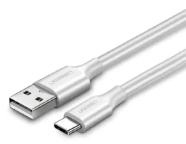 ugreen-usb-kabel-usb-usb-2-0-025-m-usb-a-usb-c-048-gbit-s-bialy