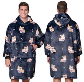 koc-bluza-oversize-gruba-kocobluza-2w1-xxl-wzor-corgi-szlafrok-futrzak