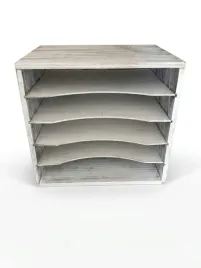 organizer-na-dokumenty-a4-4-poziomy-na-biurko-szafka-vintage-white